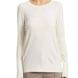 AKRIS Punto 100% Wool Sweater Like New Womens Size 12 Long Sleeves Minimalist